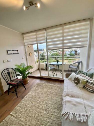 Apartamento Hermoso Y Acogedor Depto. Con Piscina En Conc�n