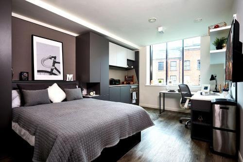 Apartamento Student Only - Premium Studios With Breakfast At Vita Circle Square In Manchester