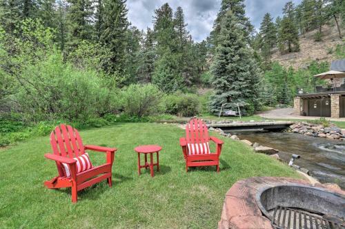 Stunning Evergreen Mountain Home On Private Stream