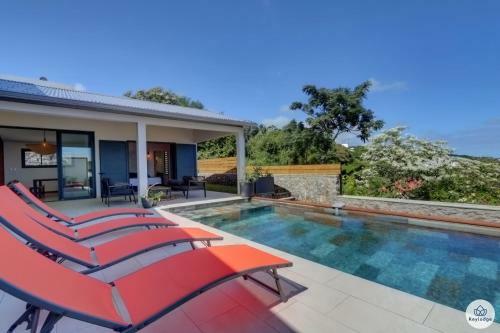 Villa A�na - Piscine Chauff�e - Vue Mer - Saint Leu