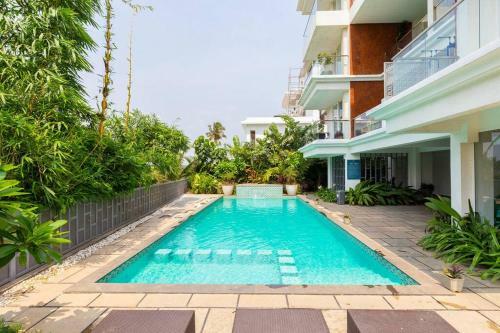 Apartamento 1br Calangute Nr Beach Pool Gym & Sunsets