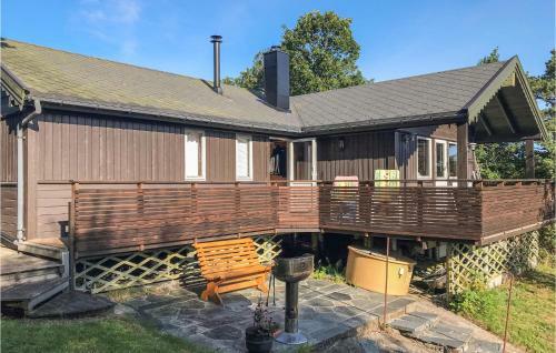 Awesome Home In Sjernar�y With Jacuzzi And 3 Bedrooms