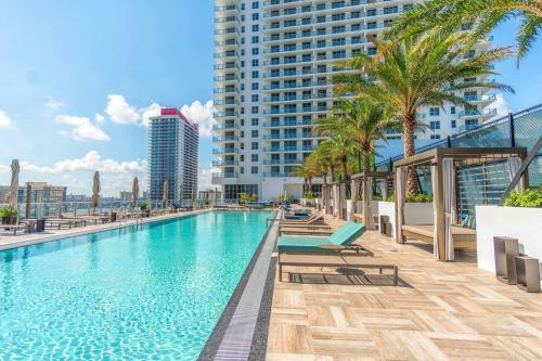 5 Amenities Luxury 1br Front Intracoastal View Balcony Infinity Edge Pool