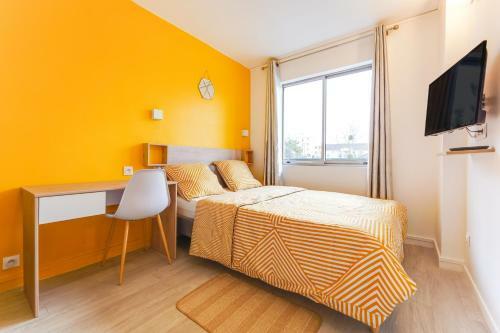 Apartamento Clavena Appart Paris Wifi-parking-netflix