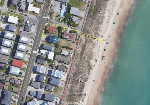 5br Beach Home Sleeps 10 Walk To The Pier Oceanview