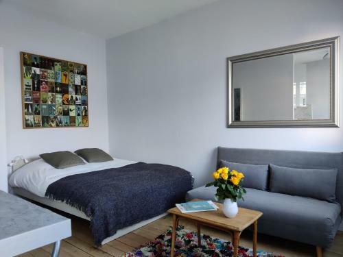 Apartamento Studio �quip�, Grande Terrasse, � C�t� de La Gare
