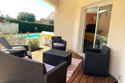 Maison de Vacances Lumineuse Avec Acc�s Piscine Et Parking Priv�e
