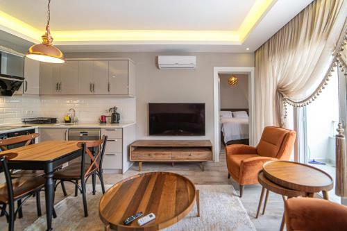 Apartamento Comfortable Flat With Shared Pool Backyard And A Refreshing Balcony In Dalaman