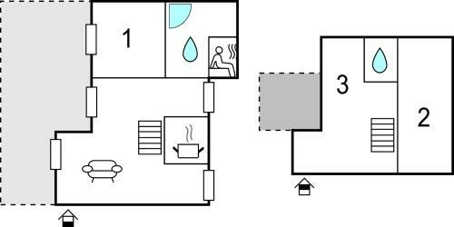 Nice Home In Rechlin With Sauna, Wifi And 2 Bedrooms