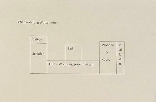 Apartamento Ferienwohnung Wattenmeer