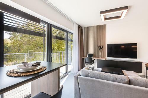 Black And White Apartments