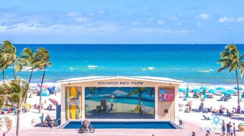 Posada 5 Beachfront Condo Infinity Pool Hollywood Beach Broadwalk