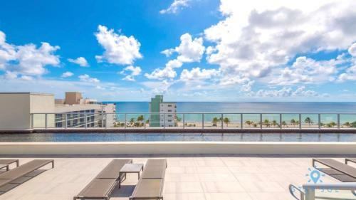 5 Beach Resort Apt W Front Bay View Terrace Up To 6 Pool