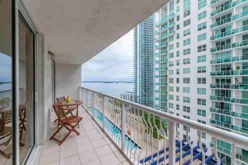 Apartamento 3 Bedroom Apt Bay View Brickell With Free Parking