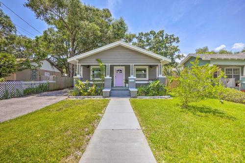 Stylish Seminole Heights Home With Private Yard