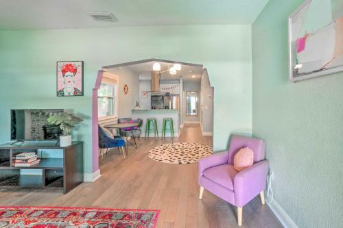 Stylish Seminole Heights Home With Private Yard
