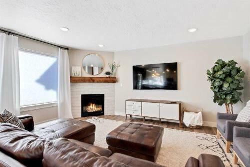 The White Custom Farmhouse 5 Bedroom Home