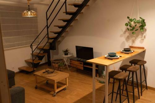 Apartamento D�plex Con Encanto En Pontedeume