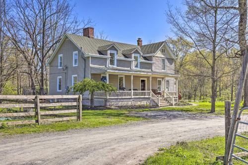 Working Farmhouse Nestled In Hudson Valley!