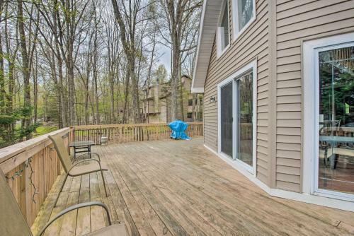 Pet-friendly Albrightsville Cabin With Grill!