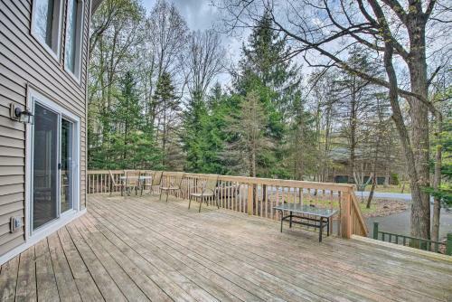 Pet-friendly Albrightsville Cabin With Grill!