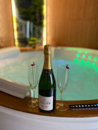 Apartamento Esprit Bali ....love Spa, Sauna de Luxe � Mulhouse