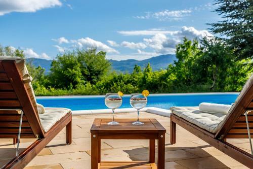 Casa Di Oliva-villa With Private Pool In Nature, Dalmatia
