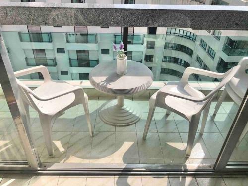 Apartamento Linda Vista Para O Mar Com Varanda 3 Dorm