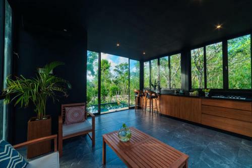 Villa Incre�ble Casa Elevada Con Cenote Privado En Tulum