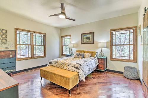 Evolve Spacious Bohemian Cabin 9 Miles To Lake!