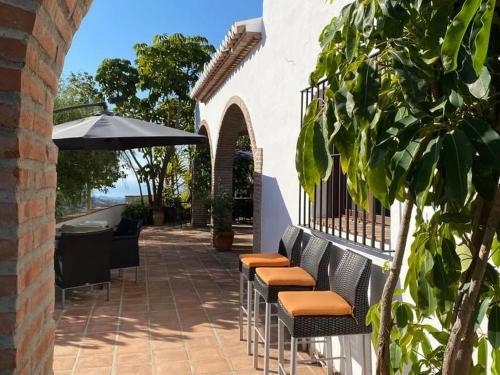 Mountain-view Holiday Home In Arenas With Private Pool