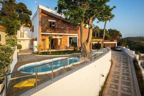 Villa Vista Mare Con Piscina Riscaldata A Trappeto