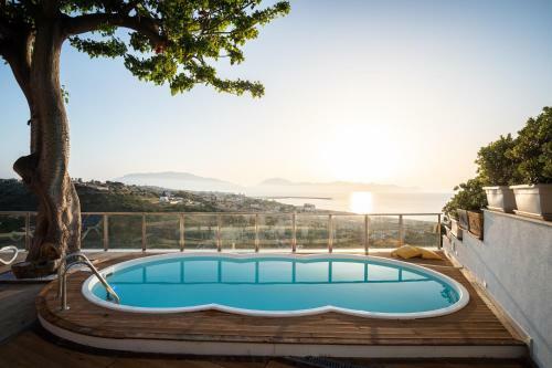 Villa Vista Mare Con Piscina Riscaldata A Trappeto