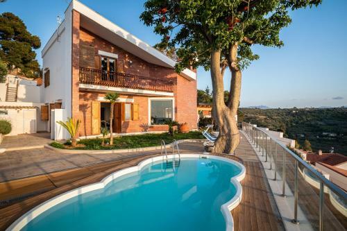 Villa Vista Mare Con Piscina Riscaldata A Trappeto