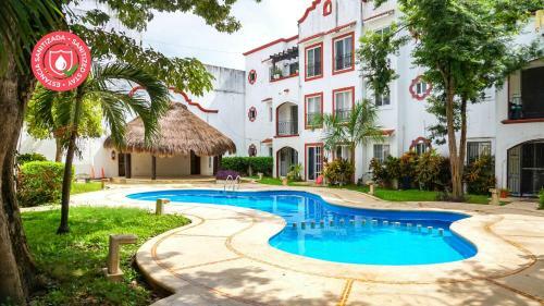 Hostpal Downtown Apartment With Pool In Playa Del Carmen