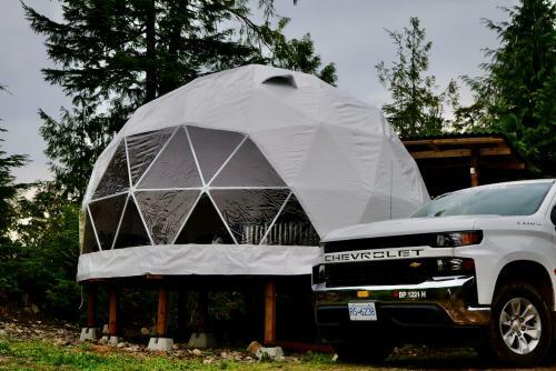 Off Grid Forest Dome