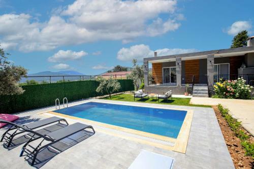 Captivating Villa With Private Pool Surrounded By Olive Trees In Fethiye