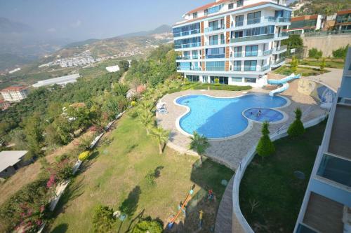 Apartamento Flat With Sea View Shared Pool & Gym In Alanya