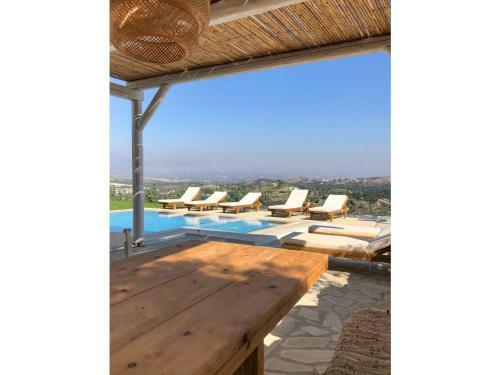 Villa Kalimera Swimming Pool Bbq A/c Pitsidia Komos