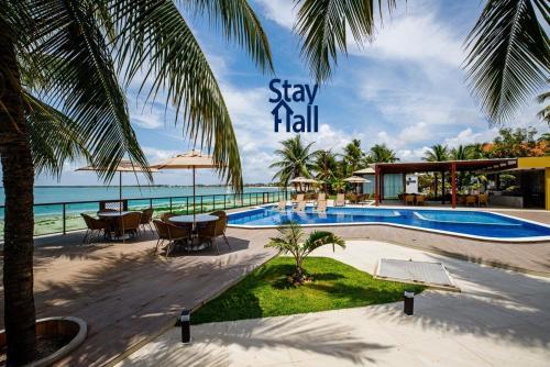 Casa Beira-mar Em Serrambi - 4 Qts - Piscina - Sh031