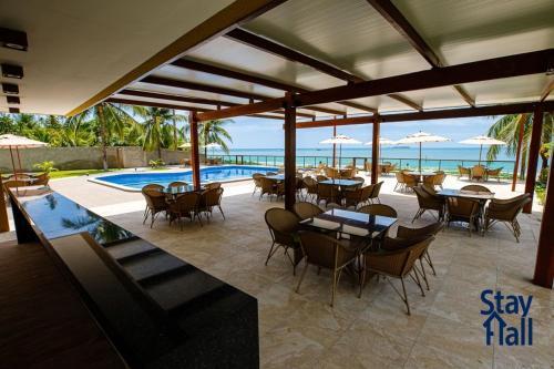 Casa Beira-mar Em Serrambi - 4 Qts - Piscina - Sh031