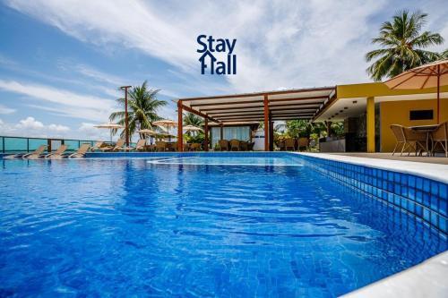 Casa Beira-mar Em Serrambi - 4 Qts - Piscina - Sh031