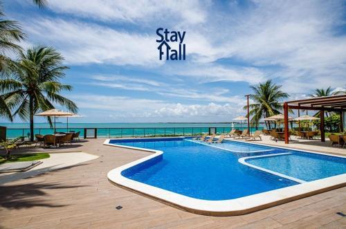 Casa Beira-mar Em Serrambi - 4 Qts - Piscina - Sh031