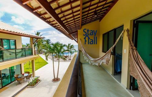 Casa Beira-mar Em Serrambi - 4 Qts - Piscina - Sh031