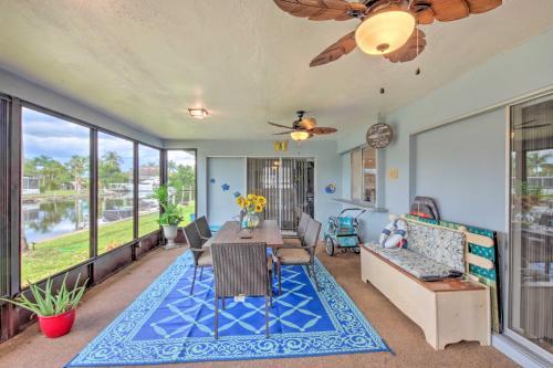 Canal-front Home With Lanai About 5 Mi To Ft Myers!