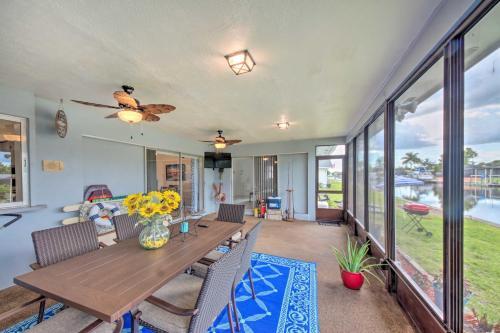 Canal-front Home With Lanai About 5 Mi To Ft Myers!