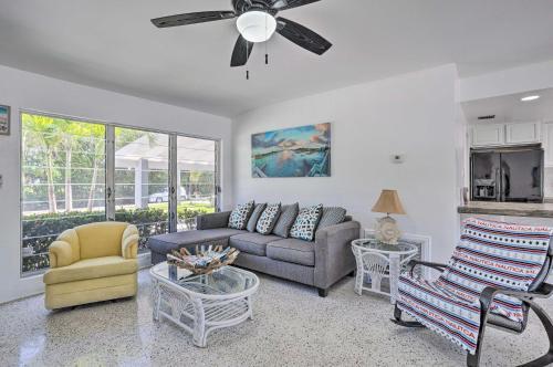 Palm City Canalfront Home With Tiki Hut And Dock!