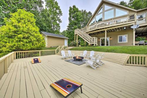 Huge Blairsville Cabin Game Room And Mtn View!