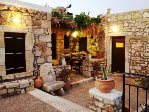 Traditional Creta Stone House In Serenity Village
