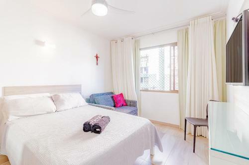Br05 Apt Quarto E Sala 400m Da Praia - Barra Apart